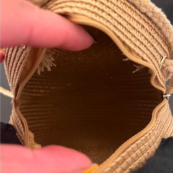 Minnie Mouse Circular Straw Purse - Picture 5 of 6